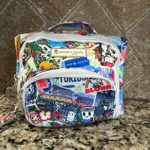 NWT JU-JU-BE x TOKIDOKI Kawaii Round the World Mini BFF Bag with BONUS
